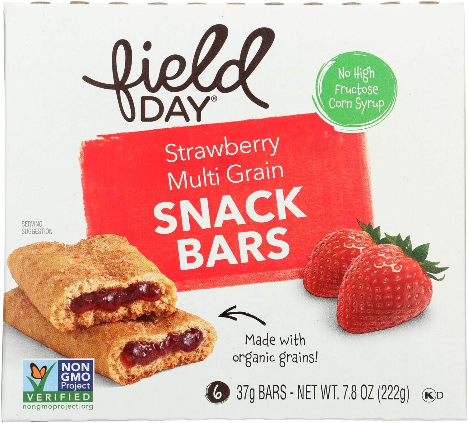 Multi-Grain Cereal Bars; Strawberry Filled