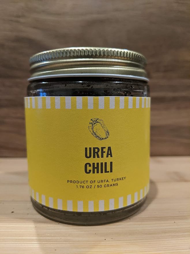 Black Urfa (Biber) Chili Product of Urfa, Turkey 1.76oz / 50gram Grocery