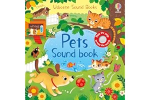 Pets Sound Book: An interactive Sound Book Featuring Dogs, Cats, and Fish