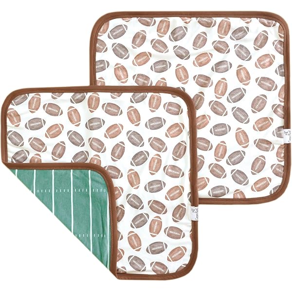 Copper Pearl 3-Layer Knit Security Blanket Set - 2 Pack, 16 X 16 Inches, Viking Print - View #7