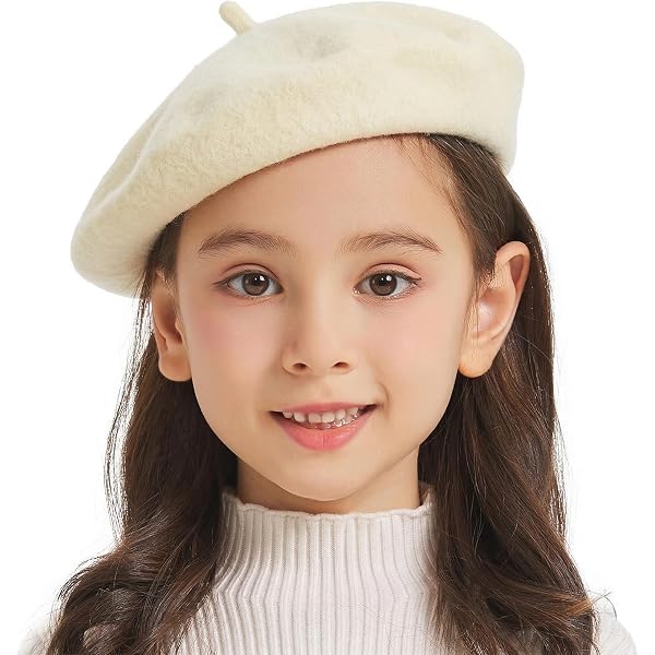 ZLYC Mommy and Me Matching Beret Hats Wool French Beret Cap  display picture 3