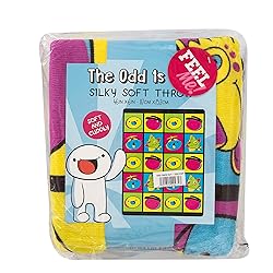Northwest Odd 1's Out Odd Pop Silk Touch Throw