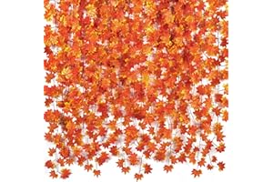 CQURE 5 Pack Fall Leaf Garland,Artificial Fall Vines Autumn Garland Fall Maple Leaves Thanksgiving Decor for Home Wedding Fireplace Christmas