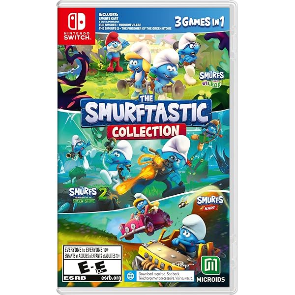 Nintendo Switch The Smurfs 2: The Prisoner of the Green. The Smurfs 2 - The Prisoner of the Green Stone for Nintendo Switch