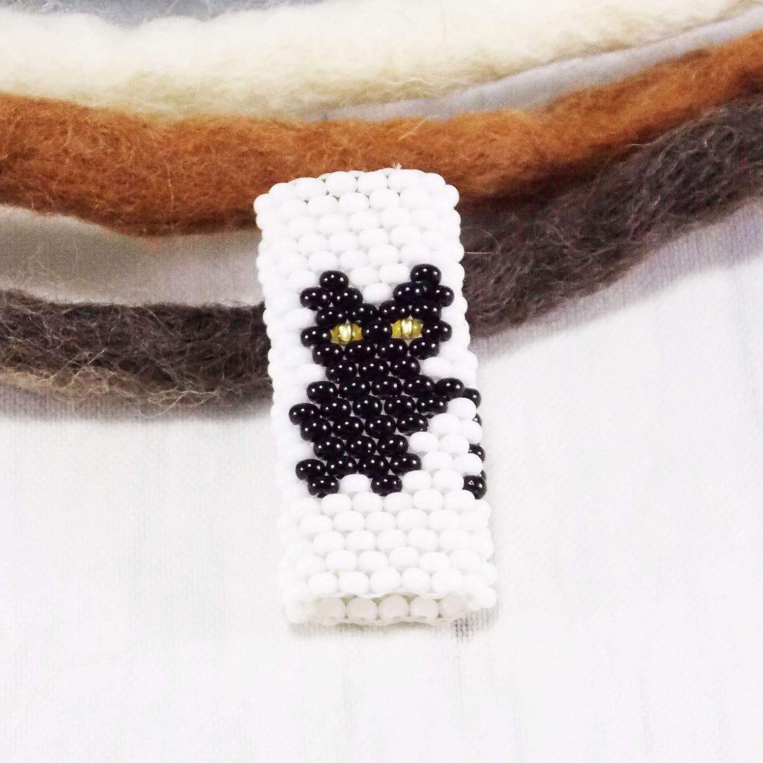 Amazon Com Handmade Black Cat Jewelry Halloween Dread Beads