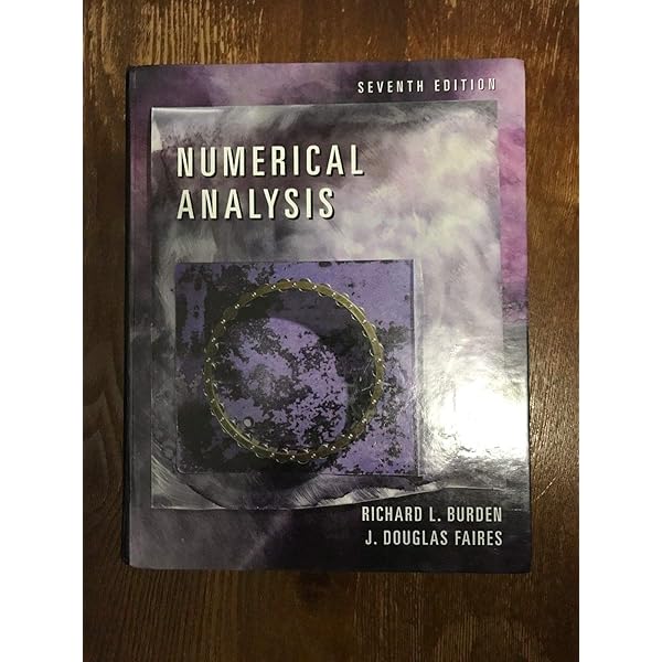 Amazon.com: Numerical Analysis: 9780538733519: Burden