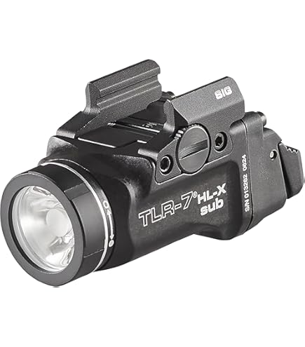 Amazon.com: STREAMLIGHT TLR-7X Flex 500 Lumens Rail-Mounted Black