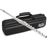 Jean Paul FL-430 Intermediate Concert Open-Hole Flute - Silver-Plated