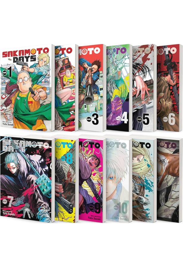 Sakamoto Days Manga Set Volumes 1-5: Yuto Suzuki: Amazon.com: Books