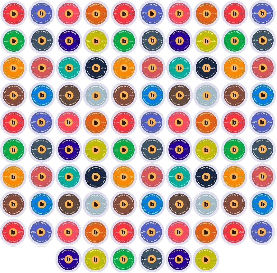 Beantown Roasters K Cup Variety Packs (16 Distinct Coffees, 96 Count)