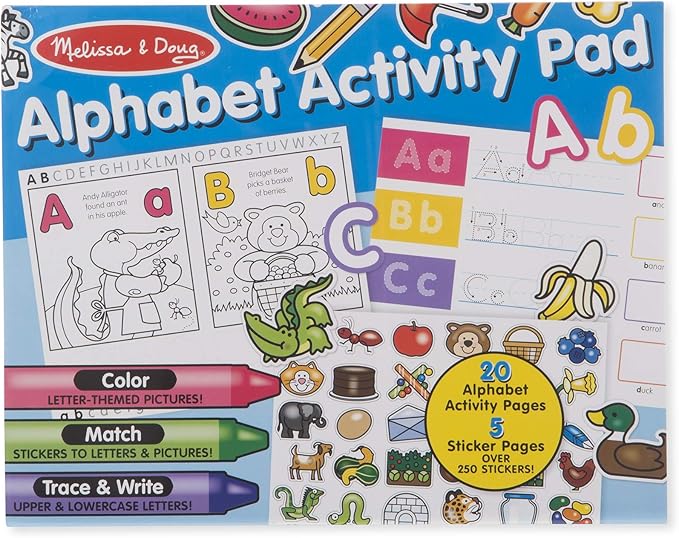 melissa and doug alphabet stickers