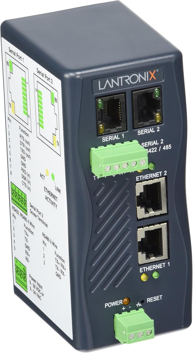 Lantronix XPressDR+ Serial server (LAN, 9 30, 57 x 876 x 123 mm