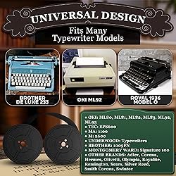 4 Pairs Typewriter Ribbon - Black Typewriter Ink