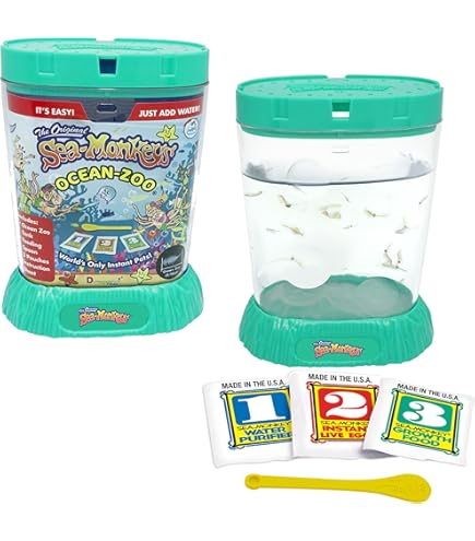 Amazon.com: Big Time Toys Sea Monkeys Ocean Zoo Deluxe Kit