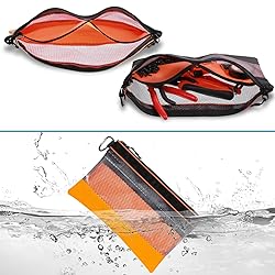 BESARME 3 Pcs 11.8" Clear Tool Pouch with Zipper