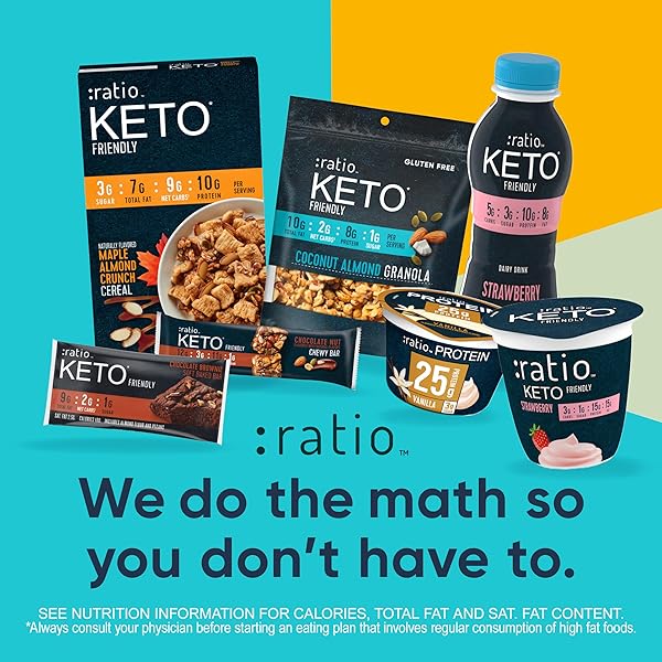 :RATIO KETO FRIENDLY CRUNCHY BARS, COCONUT ALMOND, GLUTEN FREE SNACK, 4 CT