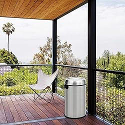 Takywep 17 Gallon/65 Liter Stainless Steel Swing