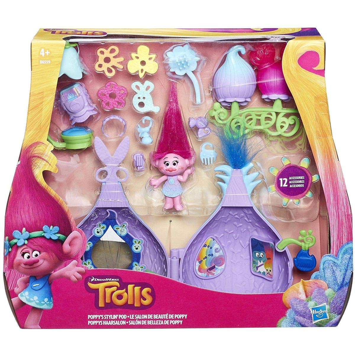 Trolls Dream Works Poppy's Styling Pod Playset