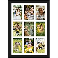 DUENPY 13x19 Collage Picture Frame 4x6 Picture