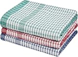HomeSmith Tea Towel Mix Colour One Size 100% Cotton view 1