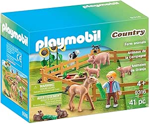 playmobil petting farm