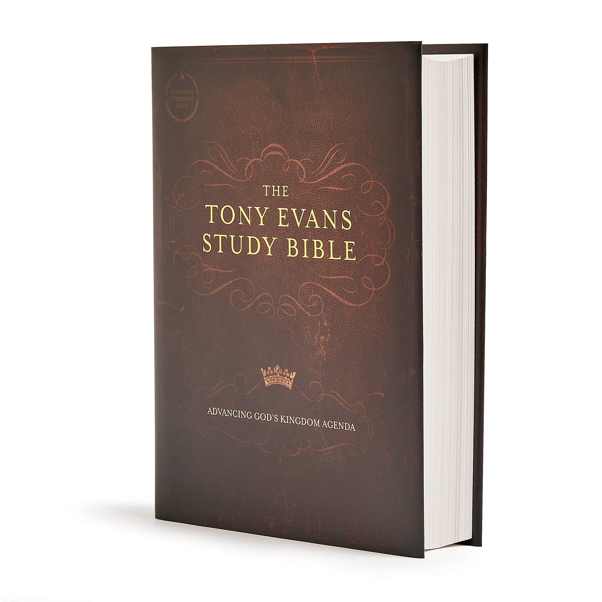 CSB Tony Evans Study Bible, Hardcover, Black Letter, Study Notes and Commentary, Articles, Videos, Charts, Easy-to-Read Bible Serif Type CSB Tony Evans Study Bible, Hardcover, Black Letter, Study Notes and Commentary, Articles, Videos, Charts, Easy-to-Read Bible Serif Type Hardcover Kindle