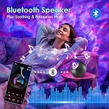 One Fire Galaxy Projector 20 Lighting Modes Bluetooth Speaker White Noise view 5