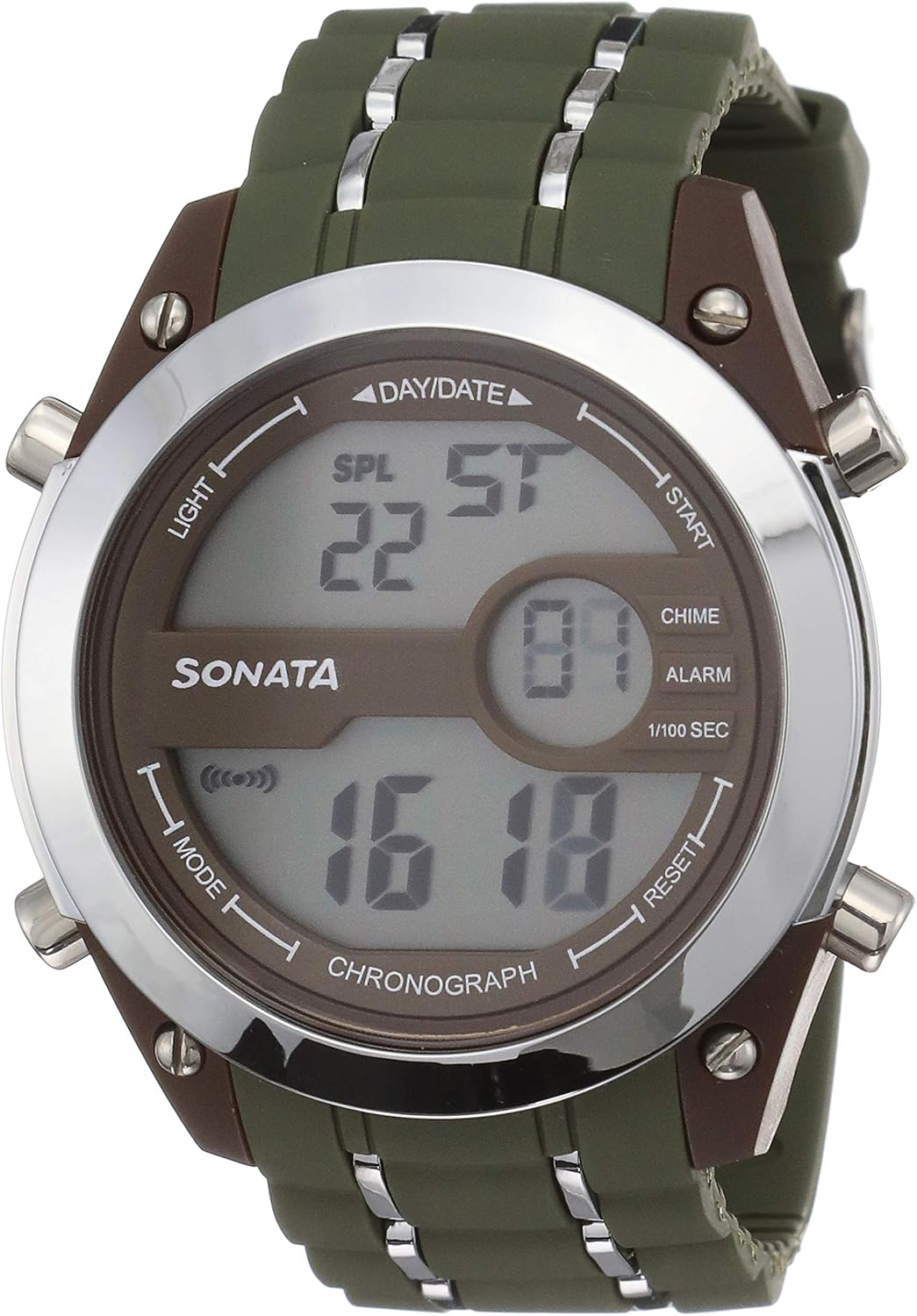 Amazon.com: Sonata Men's Superfibre Digital Dial Watch Grey: Watches