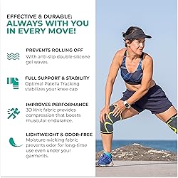 Modvel 2 Pack Knee Brace for Women & Men - Workout