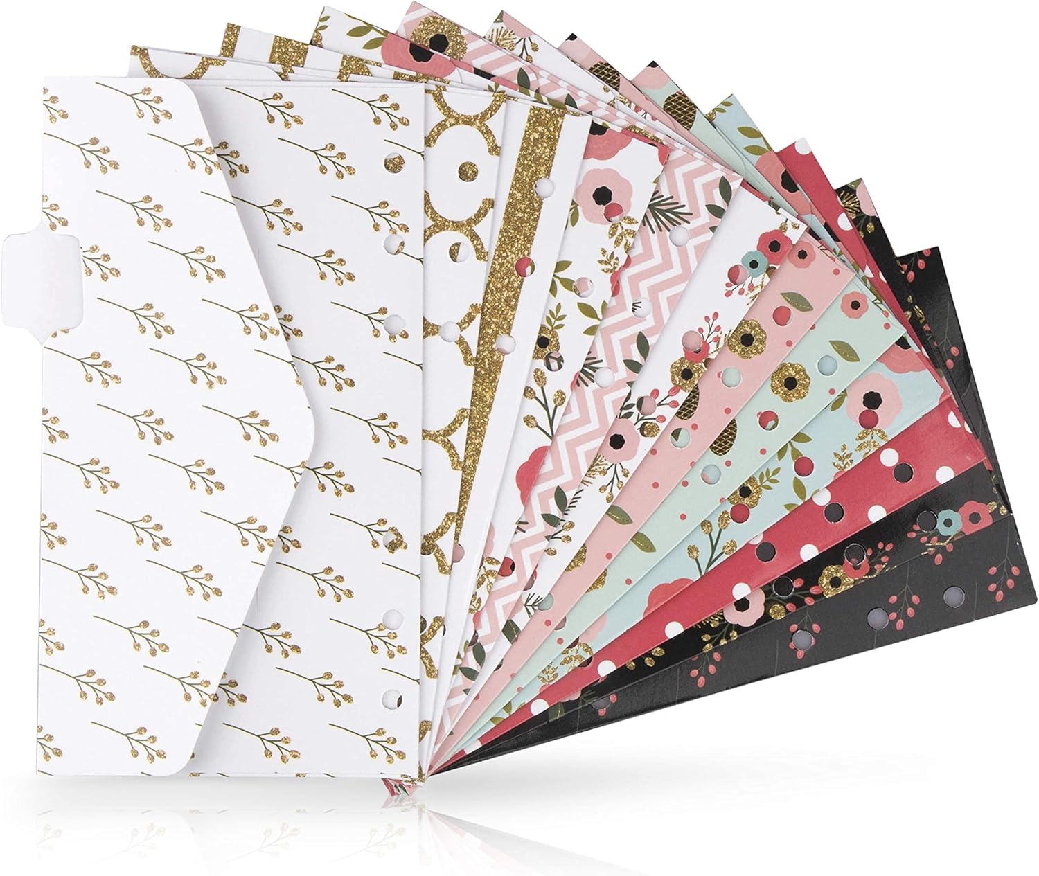 Blue A6 Binder and Budget Envelopes, Budget Binder with Cash Envelopes for Budgeting, Mini Binder Cash Envelope Wallet, Small Binder Budget Planner, Cash Envelope Binder with Money Envelopes for Cash : Office Products