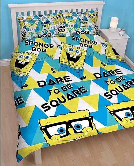 Amazon キッズ 子供用 スポンジボブ スクエアパンツ ハッピー リバーシブル 掛け布団カバー 枕カバーセット キャラクターべディングセット イギリスシングル マルチカラー 寝具カバーセット オンライン通販 Amazon キッズ 子供用 スポンジボブ スクエアパンツ ハッピー リバーシブル 掛け布団カバー 枕カバーセット キャラクターべディングセット イギリスシングル マルチカラー 寝具カバーセット オンライン通販