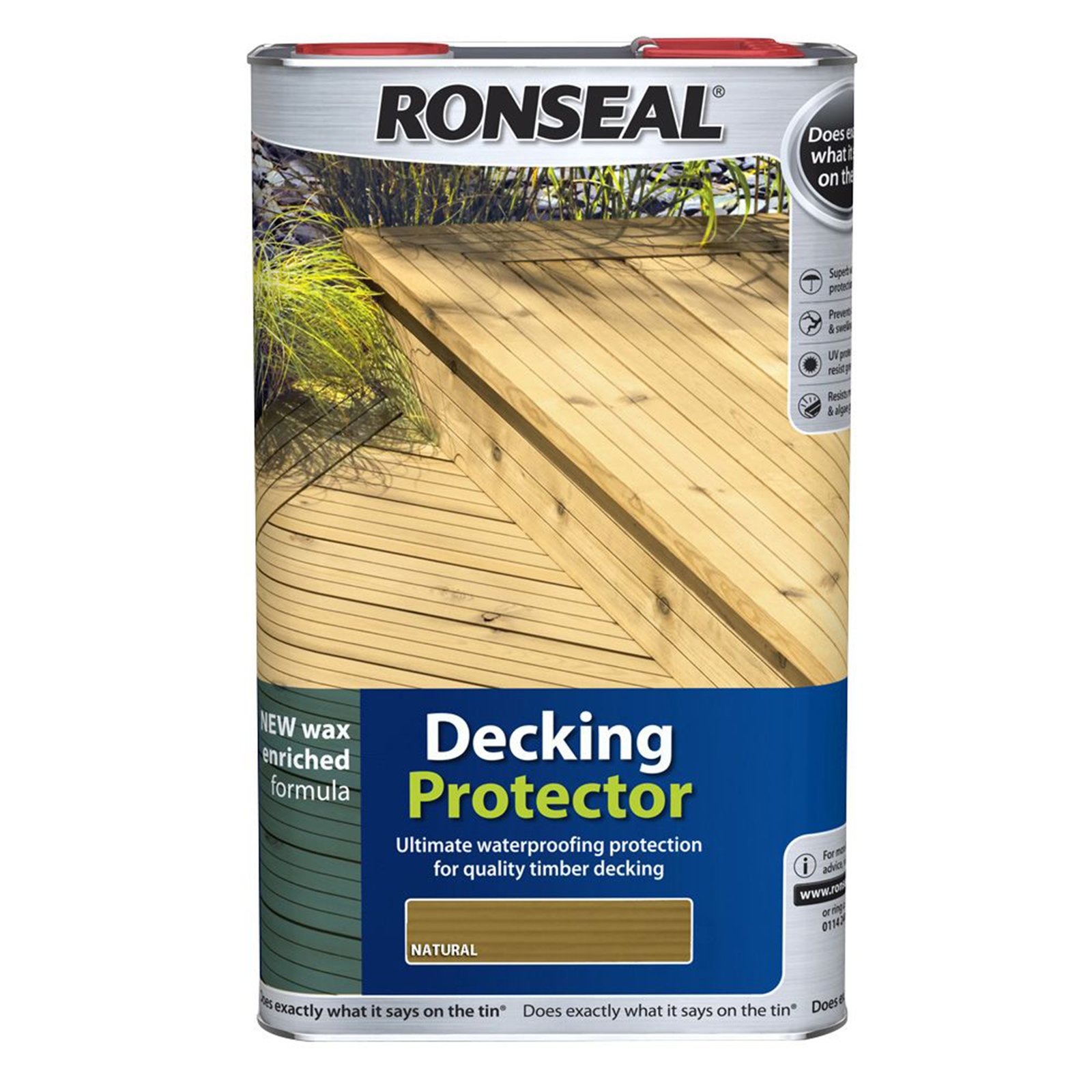 RONSEAL DPN5L Decking Protector Natural 5 Litre