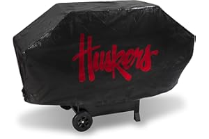 Rico Industries NCAA Deluxe Grill Cover Deluxe Vinyl Grill Cover - 68" Wide/Heavy Duty/Straps