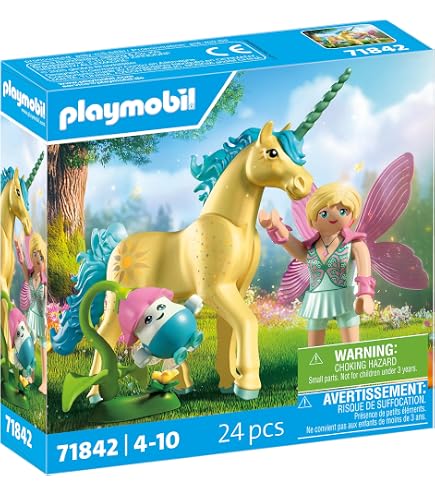 Amazon.com: Playmobil Collectible Unicorn: Lucky Lavender with