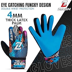 ZASH Soccer Goalie Gloves for Kids, Youth & Adult
