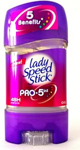 Lady Speed Stick Gel Pro 5 in 1 Antiperspirant Deodorant Gel 48H Pack of 3 view 2