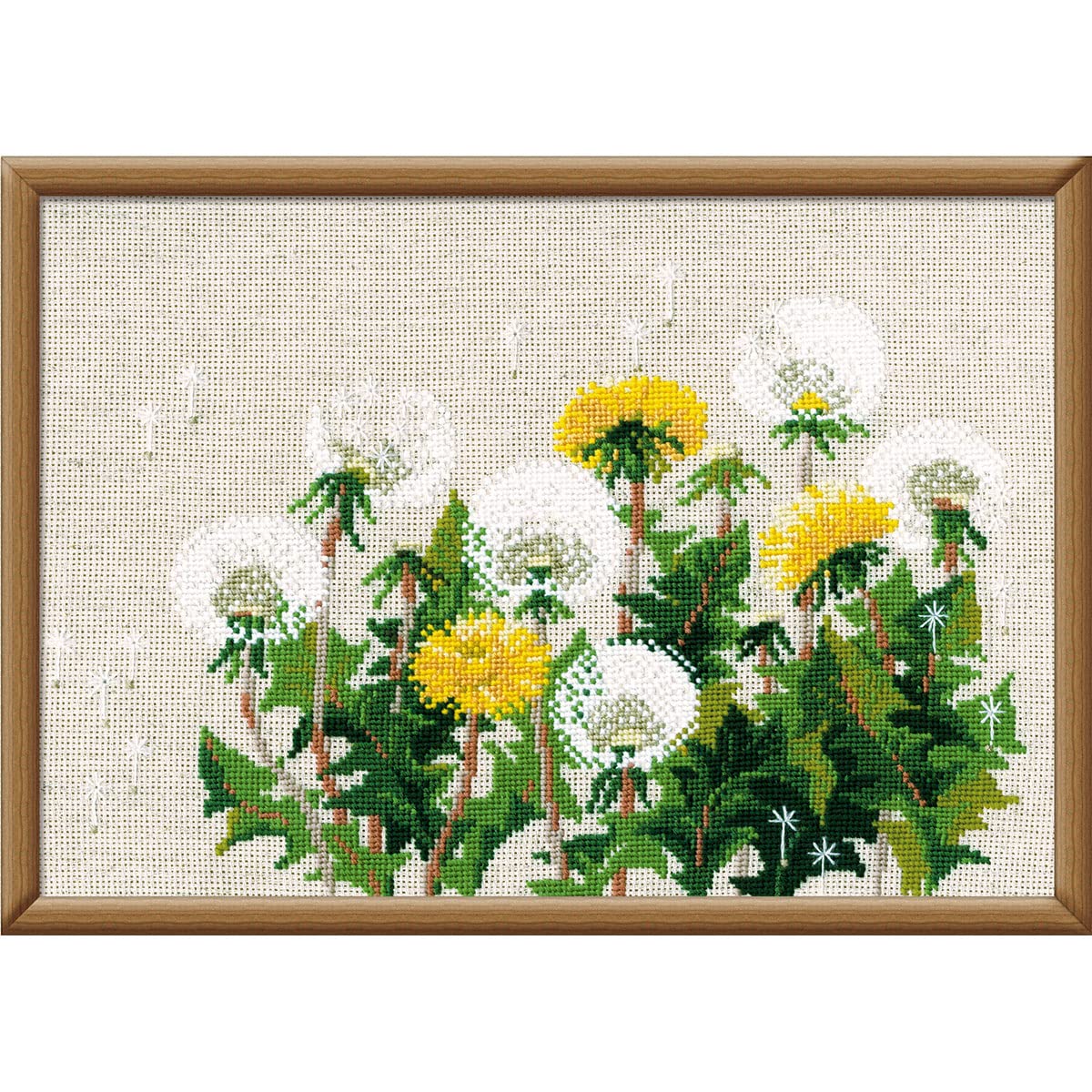 RIOLIS Dandelions Cross Stitch Kit, Multi-Color