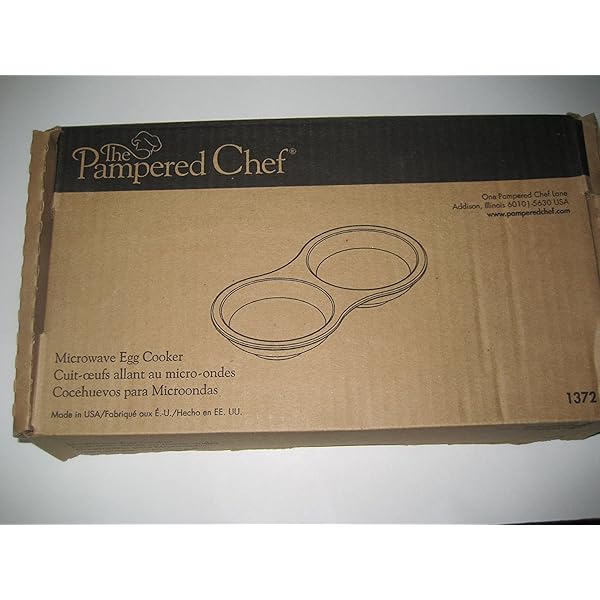 Amazon Com The Pampered Chef Microwave Stoneware Egg Cooker Pampered Chef Stoneware Kitchen Dining