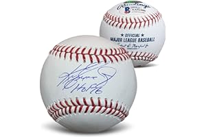 POWERS COLLECTIBLES Ken Griffey Jr Autographed Hall of Fame HOF 16 Signed Baseball Beckett COA