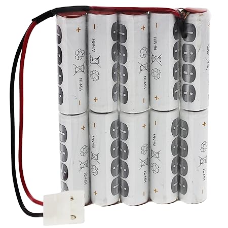 starkes RC Akkupack 12V 2800mah Ready to use Square-Pack komp. Tamiya Akku AA Mignon Tafelform