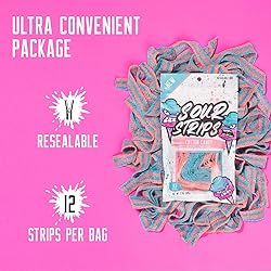 SOUR STRIPS Cotton Candy Flavored | Deliciously