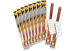 Country Meats, Meat Sticks, 0 Trans Fat, USDA Certified, Good Source of Protein, Carb Conscious Snack (Sweet Annie Brown)