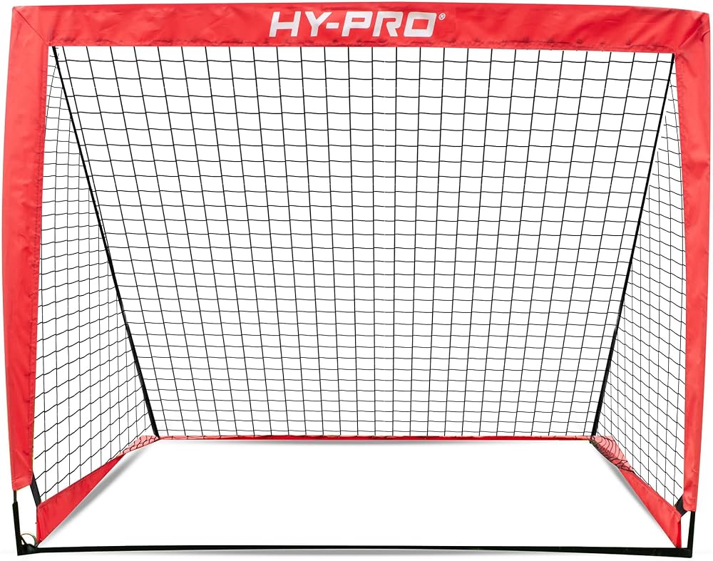 Hy-Pro 4ft x 3ft Pop Up Football Goal Portable Foldable Net