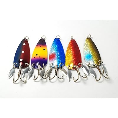 Akuna Pack of 5 Willy Blade 3 inch Casting Spoon Kosovo | Ubuy