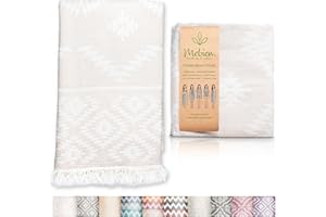 Mebien touche de la nature Turkish Towels Beach Towels Oversized (35”x67”) Beach Towels for Adults Quick Dry and Sand Free Beach Towel Beach Blanket 100% Cotton Turkish Towel - Beige Sand