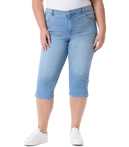 Amazon.com: Gloria Vanderbilt Womens Amanda Capri with High Rise