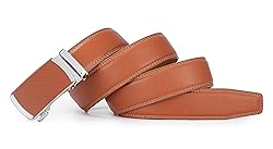 guvoosm Mens Belt,Ratchet Dress Adjustable Belts