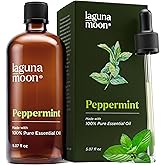 Peppermint Oil - Natural Pure Essential Oils for Diffusers Aromatherapy & Humidifiers - Fresh Fragrance Scents for Home, Offi