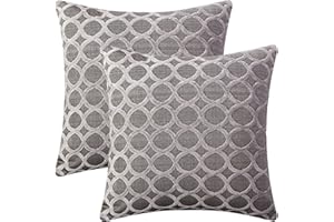 Throw Pillow Cover Geometric Cushion Cover Modern Zippered Pillowcase for Sofa Couch Bedroom Living Room Chair 18 x 18 Inch G