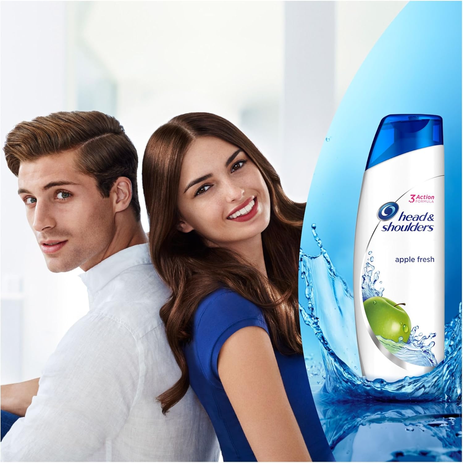 Head & Shoulders Anti-Dandruff Shampoo Apple Fresh, 250 ml (Pack of 1) - Image 5